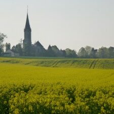 L'église et la commune